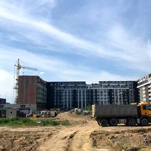 Ход строительства ЖК PARK LAND, 1-5 секции, май 2023