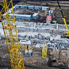 Хід будівництва ЖК Евромісто, 1 черга, березень 2014