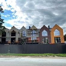 Ход строительства Таунхаусы FORT HOMES, 0, июнь 2023