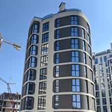 Ход строительства ЖК Парус City, 4 дом (секции 1-3), август 2023