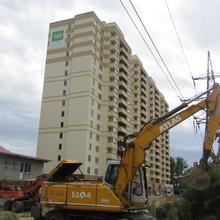 Хід будівництва ЖК Берегиня, 1 будинок (секції 1-2), серпень 2016