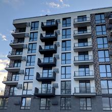 Ход строительства ЖК AUROOM FOREST, 2 дом, ноябрь 2023