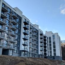 Ход строительства ЖК AUROOM FOREST, 2 дом, ноябрь 2023