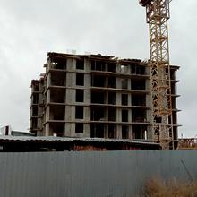 Ход строительства ЖК Янтарный, ул. Таврийская, 39, январь 2024