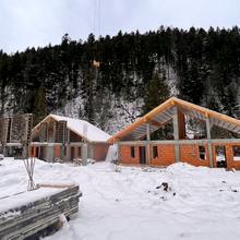 Ход строительства Таунхаусы Green Rest, 0, февраль 2024