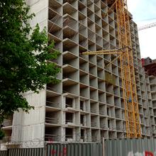 Ход строительства ЖК Оскар, секция 1, апрель 2024