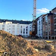 Хід будівництва ЖК Амстердам, 3-4 секції, квітень 2024