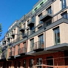 Хід будівництва Пространство на Дачній, Блок Д, травень 2024