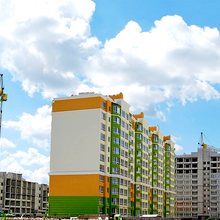 Хід будівництва ЖК Евромісто, 1 черга, липень 2014