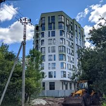 Хід будівництва ЖК Skyfall, 1-3 секції, липень 2024