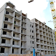 Хід будівництва ЖК Евромісто, 1 черга, липень 2014