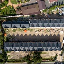 Ход строительства Таунхаусы FORT HOMES, 0, август 2024