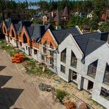 Ход строительства Таунхаусы FORT HOMES, 0, август 2024