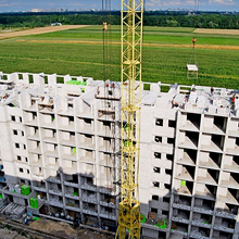 Хід будівництва ЖК Евромісто, 1 черга, липень 2014