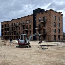 Ход строительства ЖК Долішній, 9 дом, ноябрь 2024