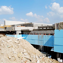 Хід будівництва ЖК Евромісто, 1 черга, квітень 2014