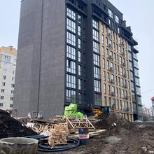 Ход строительства ЖК HARMONY GARDEN, 2 секция, декабрь 2024