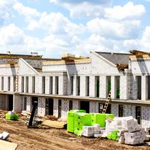 Ход строительства Таунхаусы 4 Lines, 0, май 2025