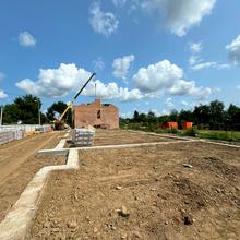 Ход строительства Таунхаусы COMFORT TOWN, 0, август 2025