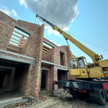 Ход строительства Таунхаусы COMFORT TOWN, 0, август 2025