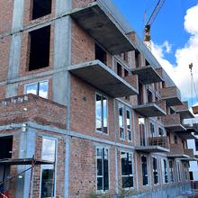 Ход строительства ЖК SUMMERSTONE VILLAGE, 1 секция, сентябрь 2025