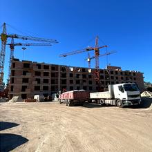 Ход строительства ЖК СКАНДИНАВИЯ, 1 дом (секции 5-7), сентябрь 2025