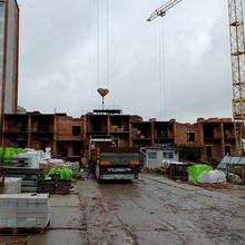 Хід будівництва вул. Степана Бандери, 80, 4-5 секції, жовтень 2025