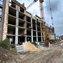 Хід будівництва ЖК Амстердам, 7-8 секції, жовтень 2025