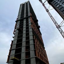 Хід будівництва ЖК SALUT!, 2 будинок (секція 1), жовтень 2025