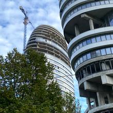 Ход строительства МФК INTERGAL CITY, Башня Д, октябрь 2025