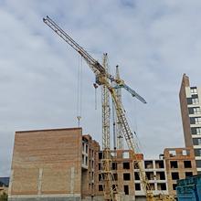 Ход строительства ЖК FREEDOM, 1 дом (секции 4-5), октябрь 2025