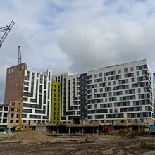 Ход строительства ЖК FREEDOM, 1 дом (секции 2-3), октябрь 2025