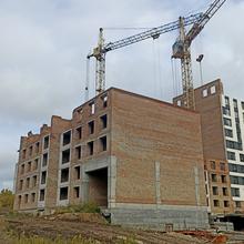 Ход строительства ЖК FREEDOM, 1 дом (секции 4-5), октябрь 2025