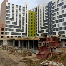 Ход строительства ЖК FREEDOM, 1 дом (секции 2-3), октябрь 2025