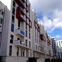 Ход строительства ЖК INFINITY PARK, 1 дом (секции 1-4), октябрь 2025