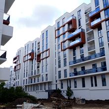 Ход строительства ЖК INFINITY PARK, 1 дом (секции 1-2), октябрь 2025