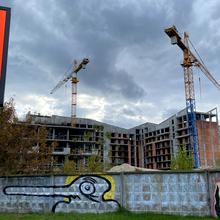 Ход строительства Жилой район Rybalsky, 7 дом, октябрь 2025