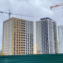 Хід будівництва вул. Івана Виговського, просп. Європейського Союзу (Правди), 2-3 будинки, жовтень 2025