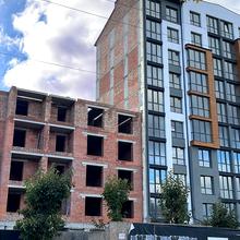 Ход строительства ЖК River Stone, 1 дом (секция 3), октябрь 2025