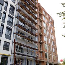 Хід будівництва вул. Довга/ вул. Січинського, 3 будинок, жовтень 2025