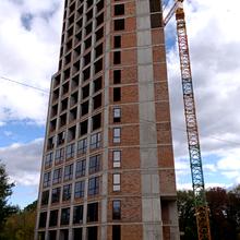 Хід будівництва ЖК на Величковського, Будинок, жовтень 2025