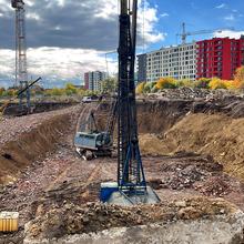 Ход строительства ЖК City, , октябрь 2025