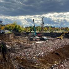 Ход строительства ЖК City, , октябрь 2025
