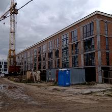 Ход строительства ЖК Эко-дом на Надийний, 11,12 будинок, октябрь 2025