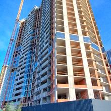 Ход строительства Русановская Гавань, 27 дом, октябрь 2025