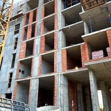 Хід будівництва ЖК City House, 1 будинок (секція 4), жовтень 2025