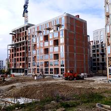 Ход строительства ЖК Avalon Terra, 1 дом (секция 1), октябрь 2025