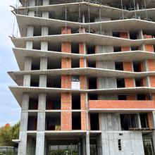 Ход строительства ЖК Lennona Residents, 1 дом, октябрь 2025