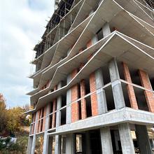 Ход строительства ЖК Lennona Residents, 1 дом, октябрь 2025