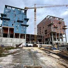 Хід будівництва ЖК Шелест, 1-2 будинки, жовтень 2025